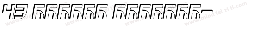 43 JiYyno Tsybasa字体转换